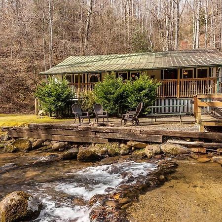 Creekside 1920'S Farmhouse Villa Bryson City Exteriör bild