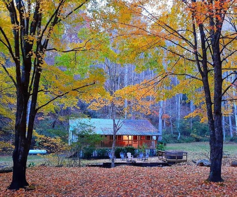 Creekside 1920'S Farmhouse Villa Bryson City Exteriör bild