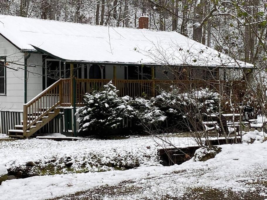 Creekside 1920'S Farmhouse Villa Bryson City Exteriör bild