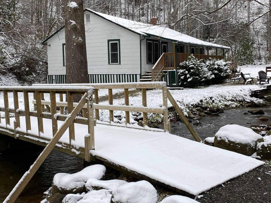 Creekside 1920'S Farmhouse Villa Bryson City Exteriör bild