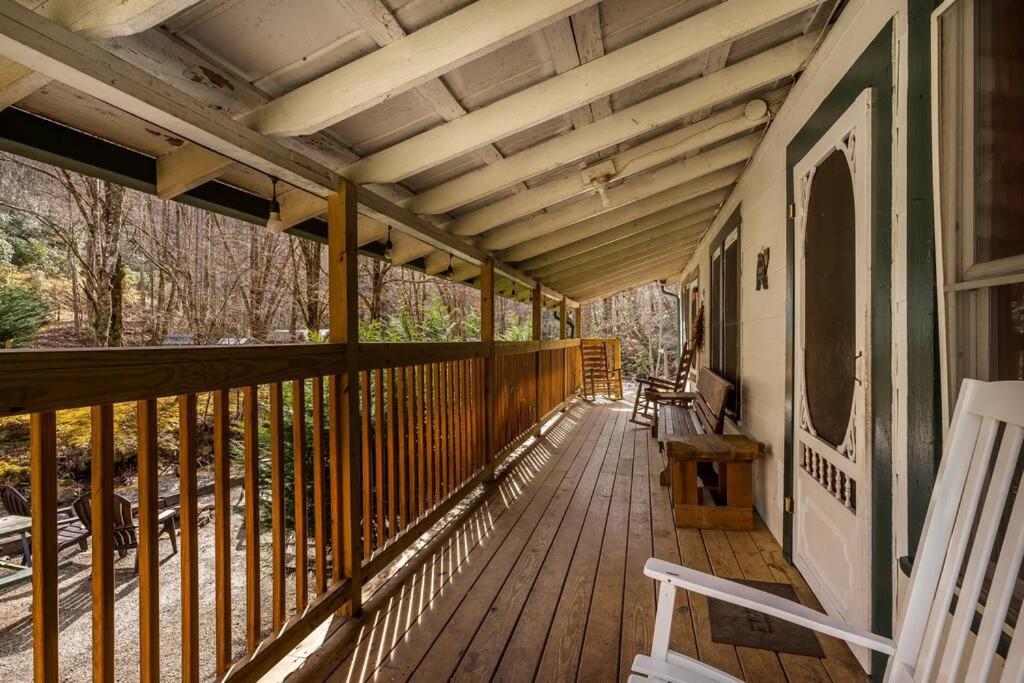 Creekside 1920'S Farmhouse Villa Bryson City Exteriör bild