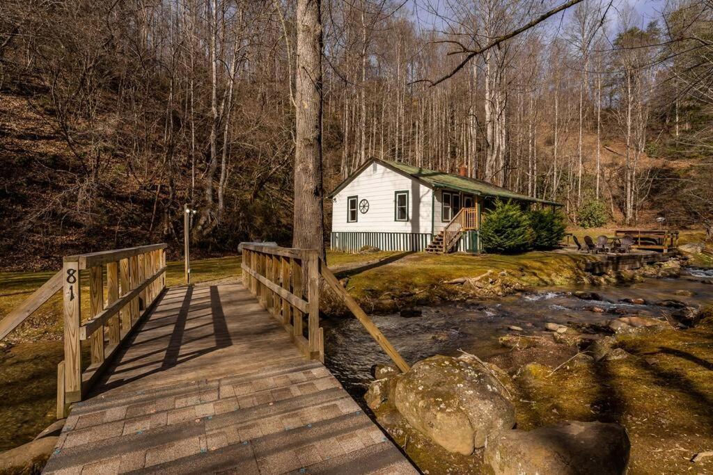 Creekside 1920'S Farmhouse Villa Bryson City Exteriör bild
