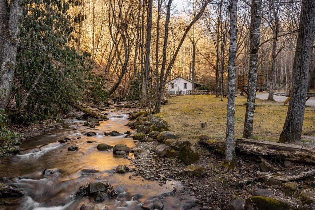 Creekside 1920'S Farmhouse Villa Bryson City Exteriör bild